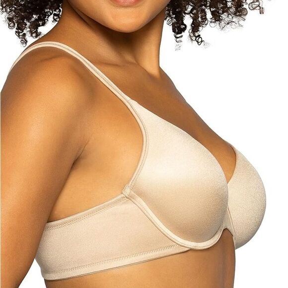 Vanity Fair Women's Perfect T-Shirt Bra, Body Shine Full Coverage 40 DD - Picture 2 of 8